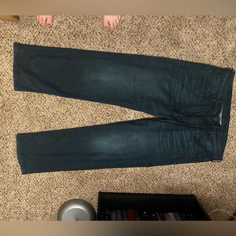 Levi dark wash jeans